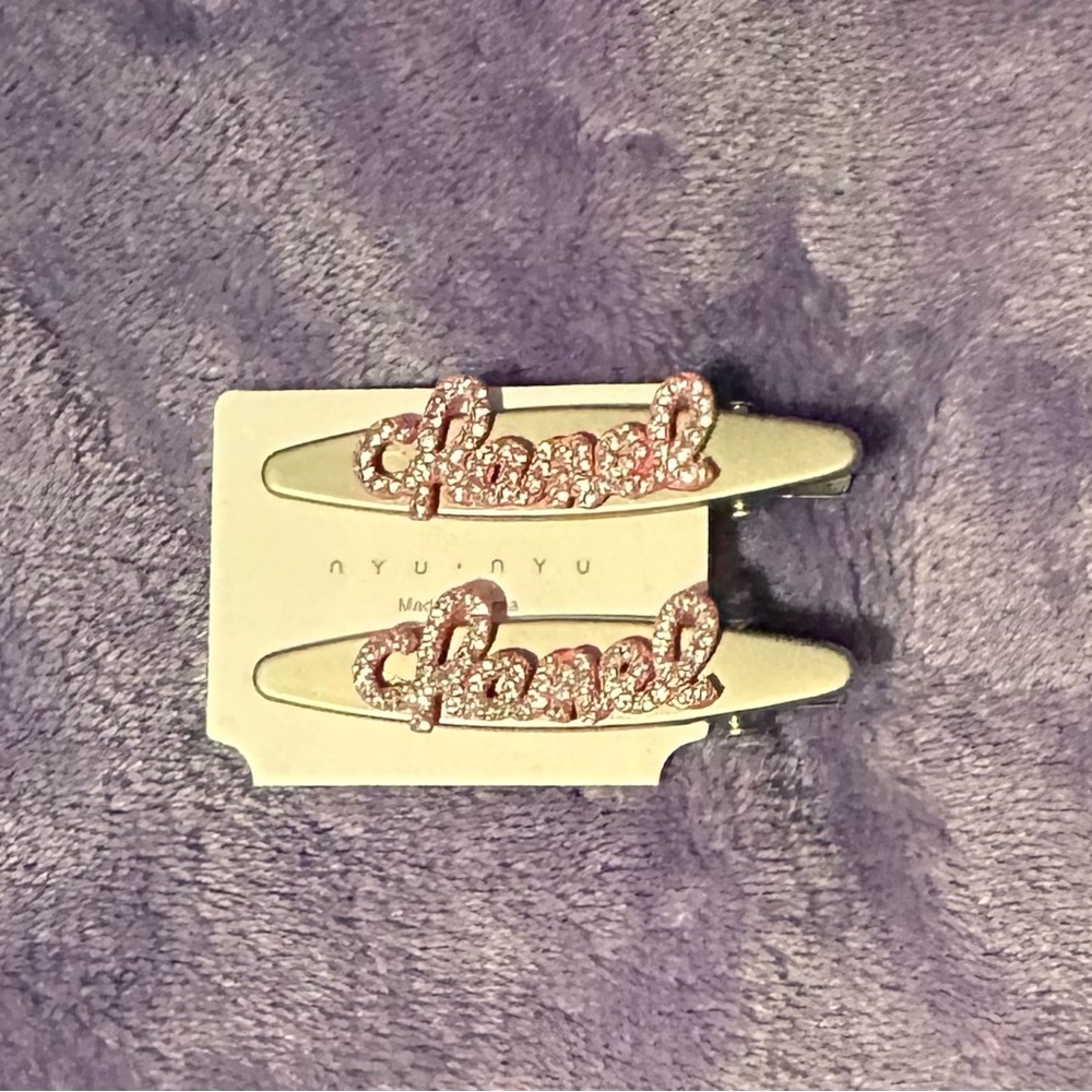 Fashion Pink Hair Clips